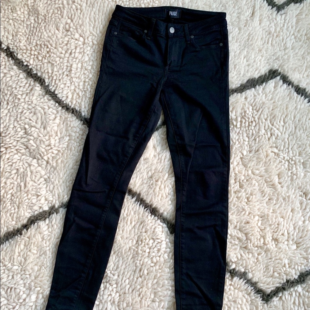 Black Paige skinny jeans